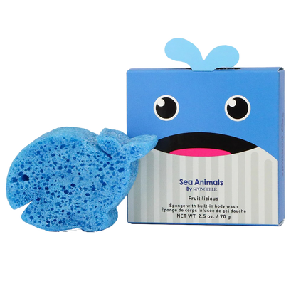 Spongellé Body Wash Infused Buffer - Sea Animal Collection