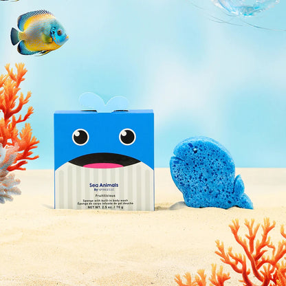 Spongellé Body Wash Infused Buffer - Sea Animal Collection